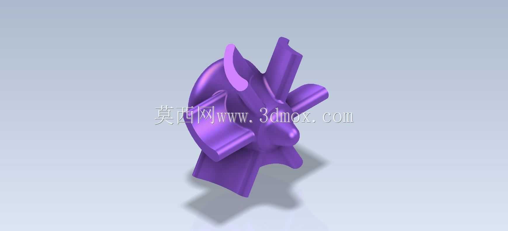 三维CAD基本练习/螺旋桨/螺旋线/Hélice/Autodesk Inventor Pro