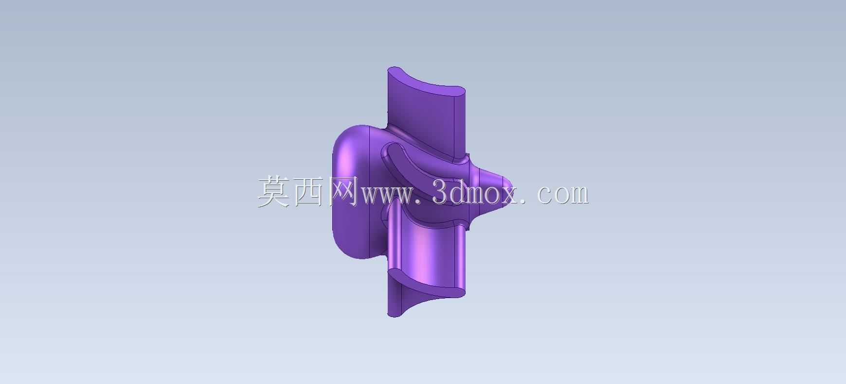 三维CAD基本练习/螺旋桨/螺旋线/Hélice/Autodesk Inventor Pro