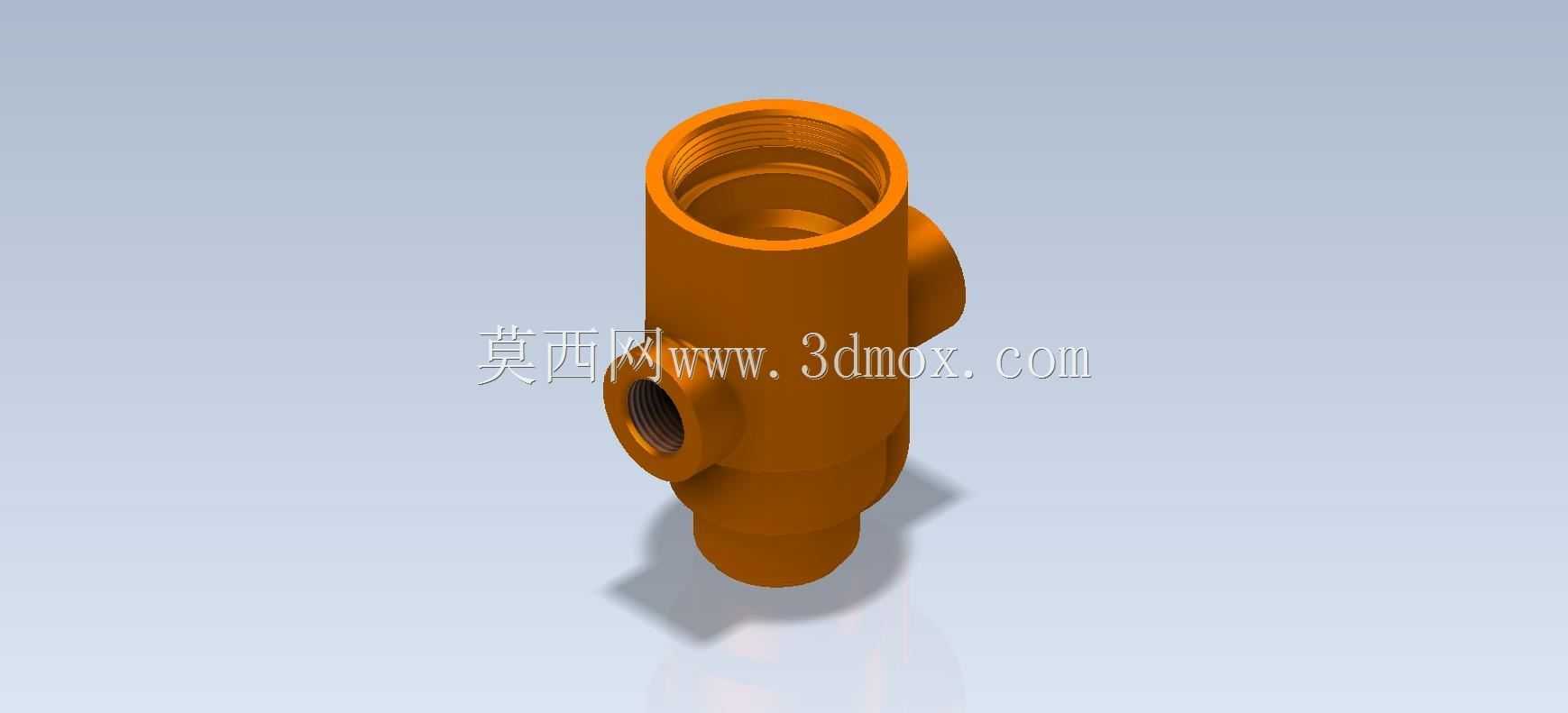 3D CAD基本练习/制动调节器本体/法国Cuerpo Regulador/Autodesk Inventor Pro