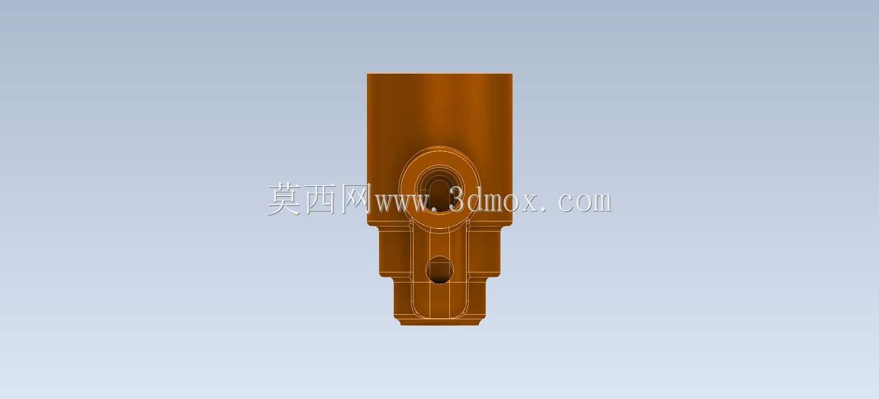3D CAD基本练习/制动调节器本体/法国Cuerpo Regulador/Autodesk Inventor Pro