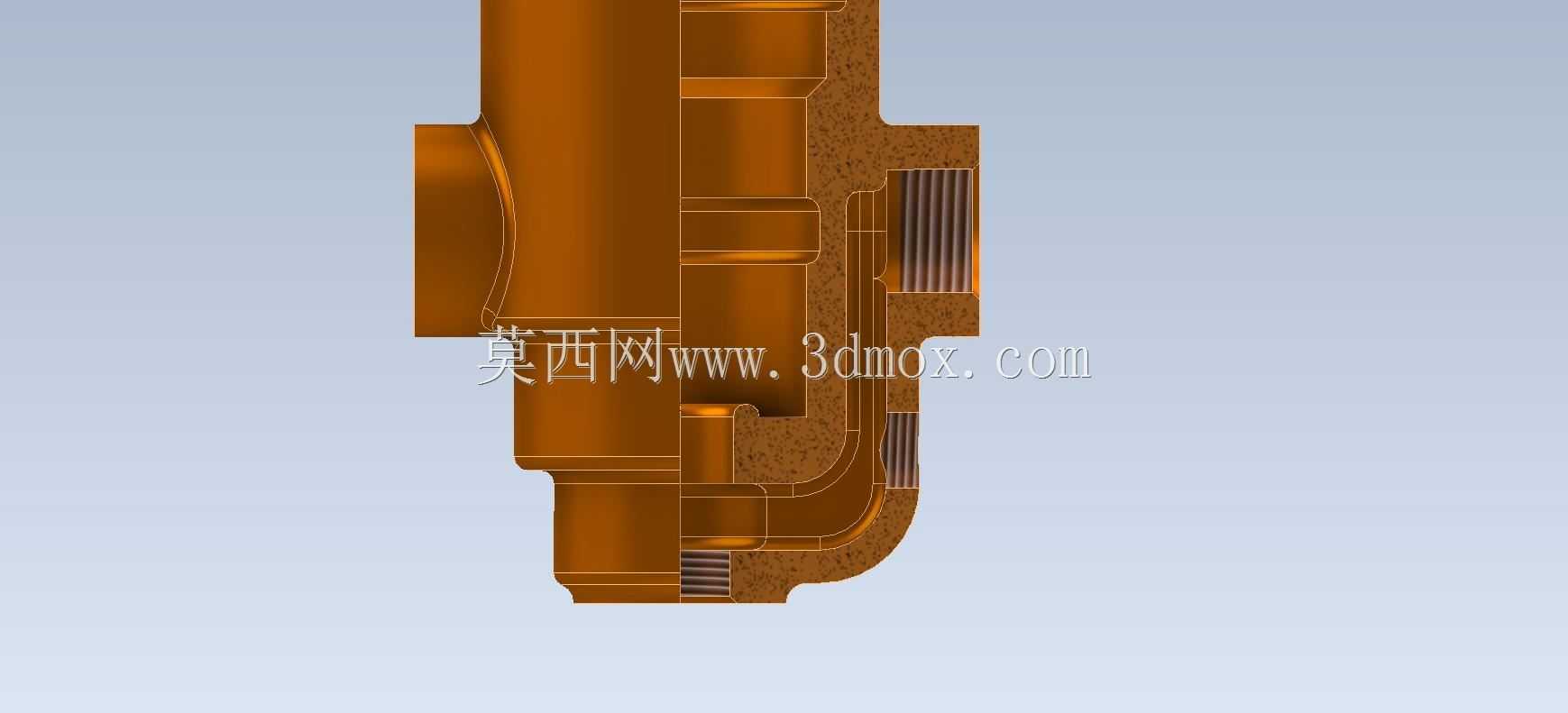 3D CAD基本练习/制动调节器本体/法国Cuerpo Regulador/Autodesk Inventor Pro
