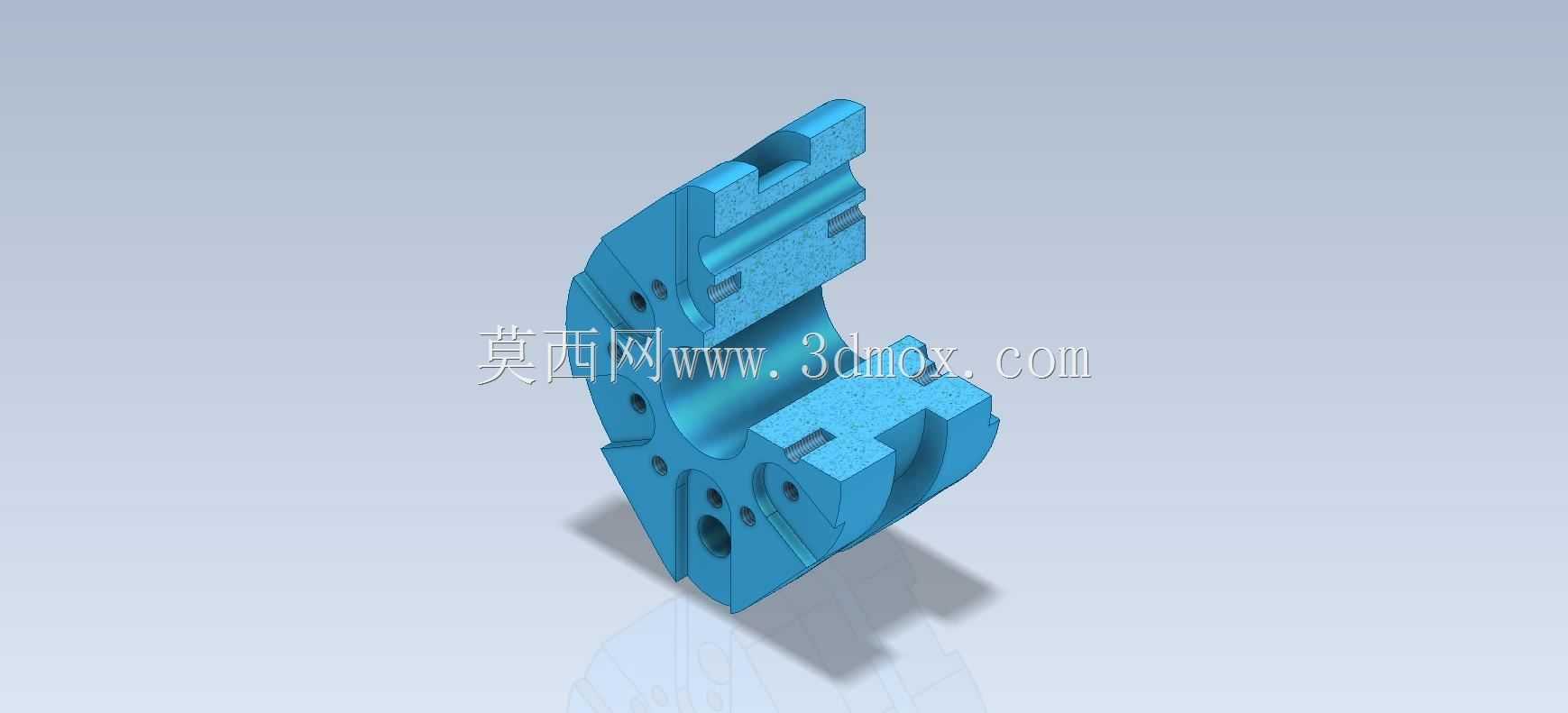 三维CAD基本练习/后轮轮毂/Autodesk Inventor Pro