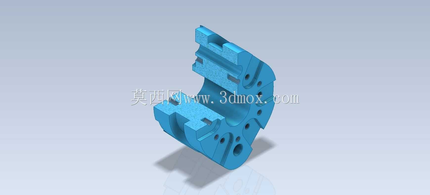三维CAD基本练习/后轮轮毂/Autodesk Inventor Pro