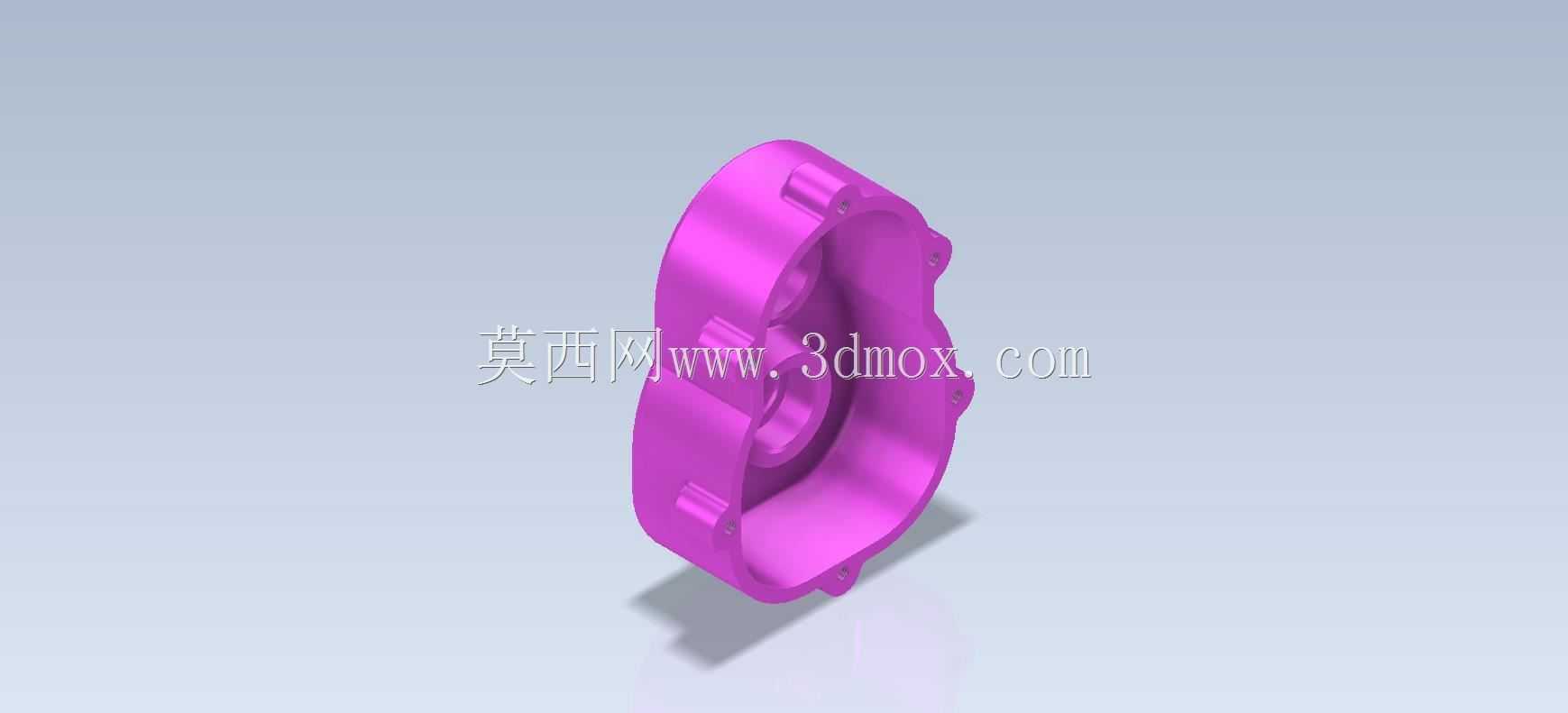 3D CAD基础练习/泵盖/Cubierta de Bomba/Autodesk Inventor Pro