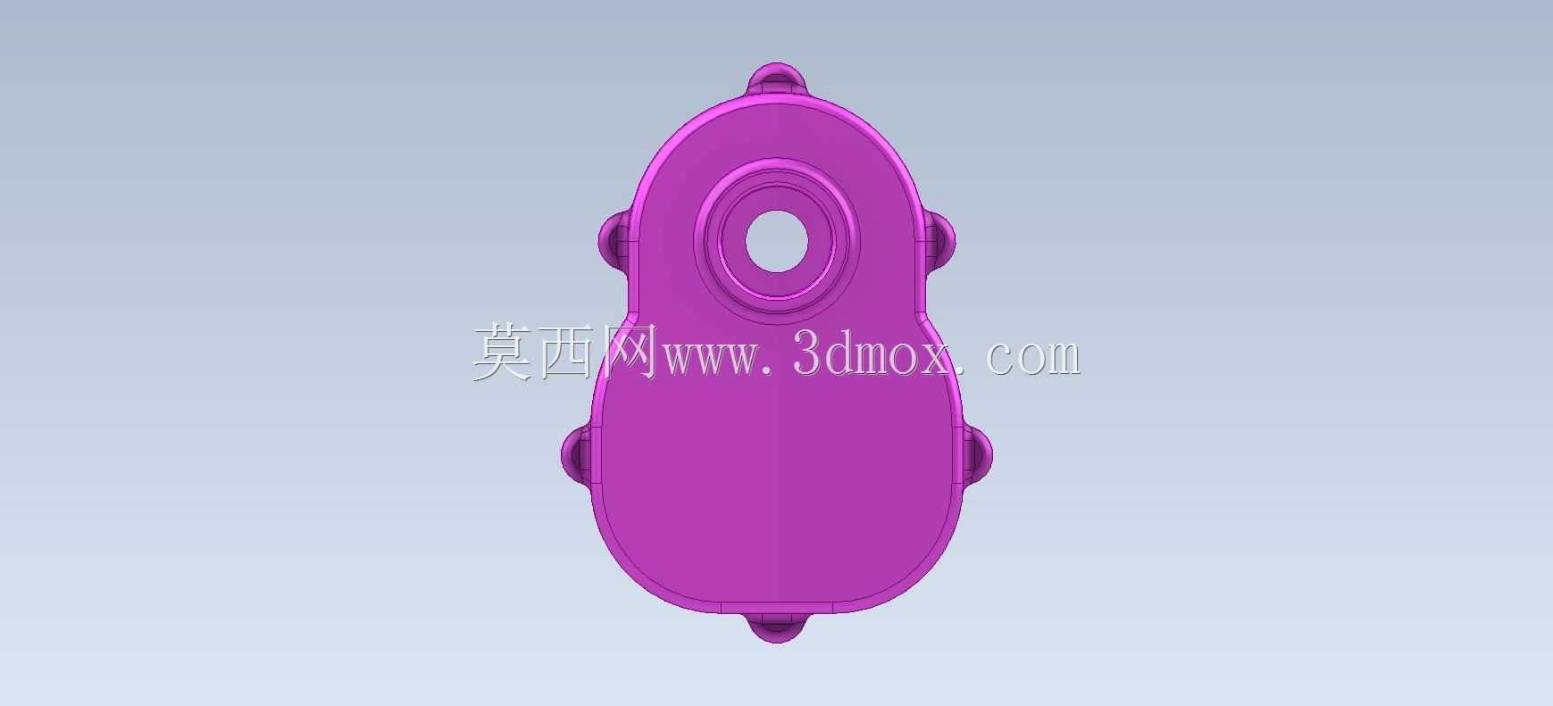3D CAD基础练习/泵盖/Cubierta de Bomba/Autodesk Inventor Pro