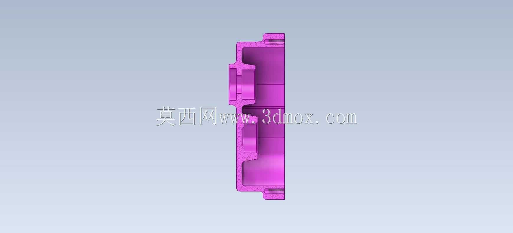 3D CAD基础练习/泵盖/Cubierta de Bomba/Autodesk Inventor Pro