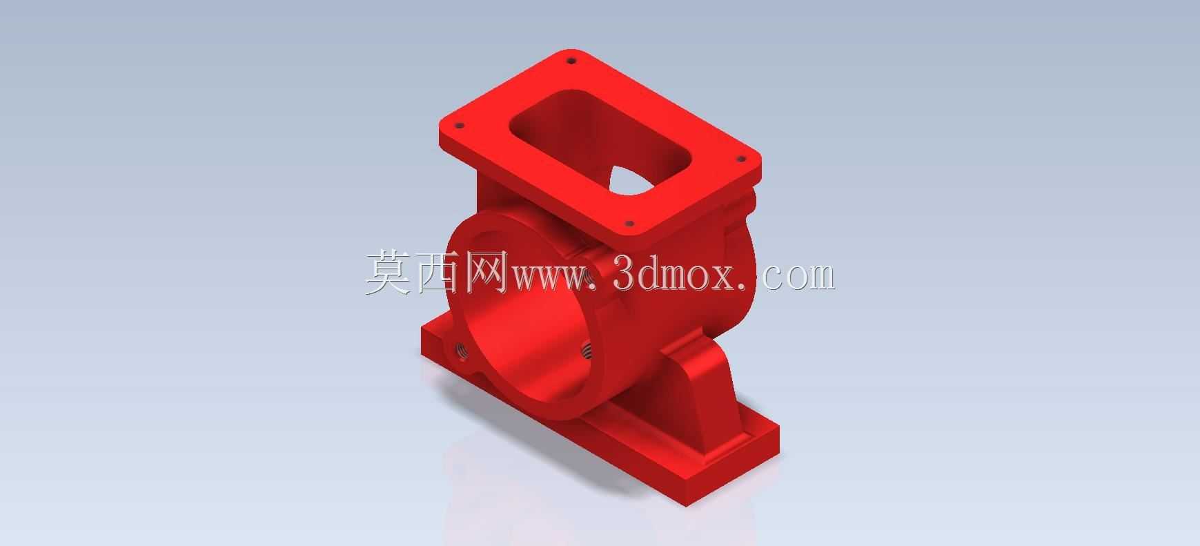 三维CAD基础练习/泵壳/Carcasa de Bomba/Autodesk Inventor Pro