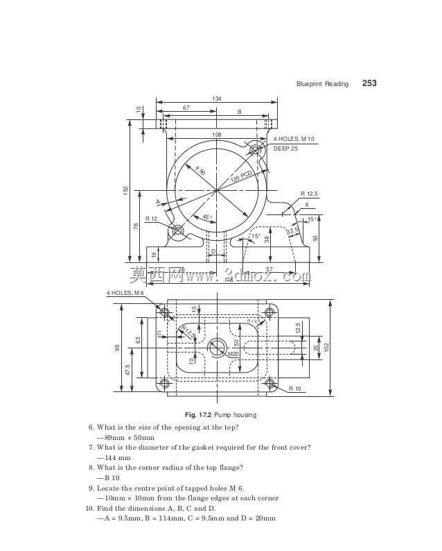 三维CAD基础练习/泵壳/Carcasa de Bomba/Autodesk Inventor Pro