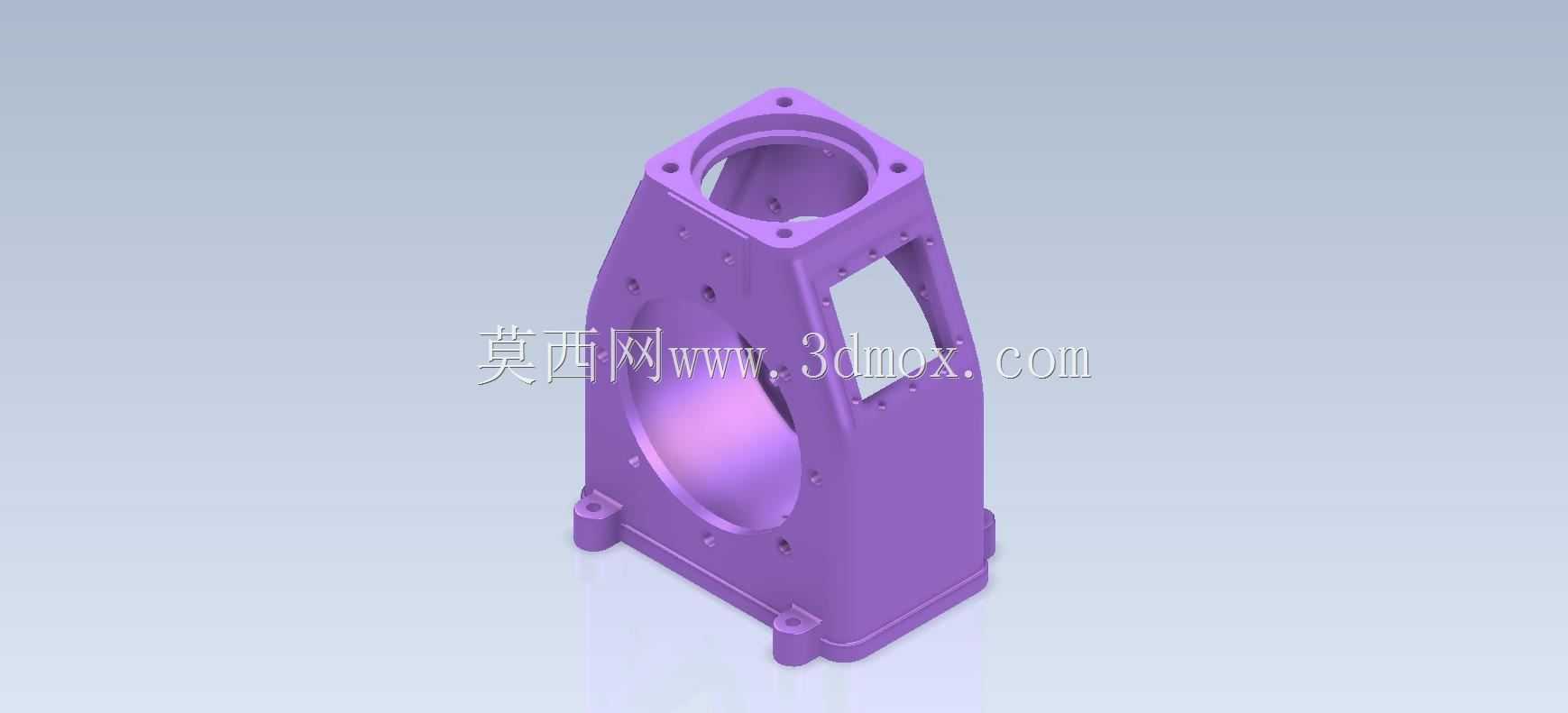 3D CAD基础练习/空气压缩机机身/空气压缩机Cuerpo de Compresor de Aire/Autodesk Inventor Pro