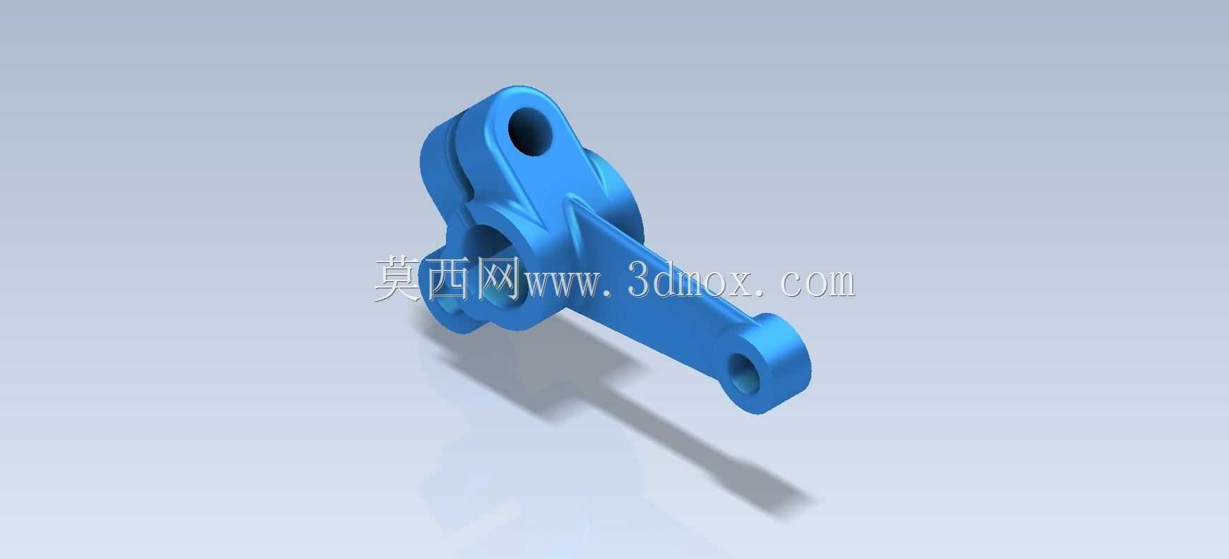 3D CAD基本练习/制动操纵杆/法国控制中心/Autodesk Inventor Pro