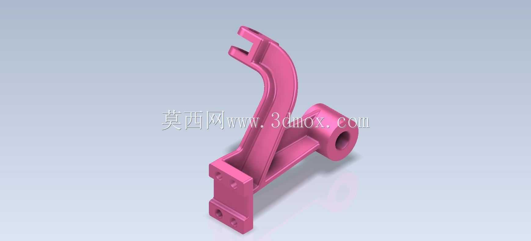 三维CAD基本练习/导轴承/Cojinete Guía/Brazo de Acople/Autodesk Inventor Pro