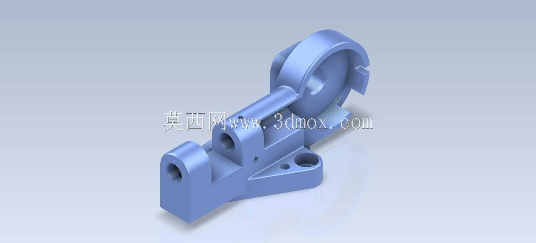 三维CAD基本练习/表盘固定器/Receptáculo de Cuadrante/Autodesk Inventor Pro