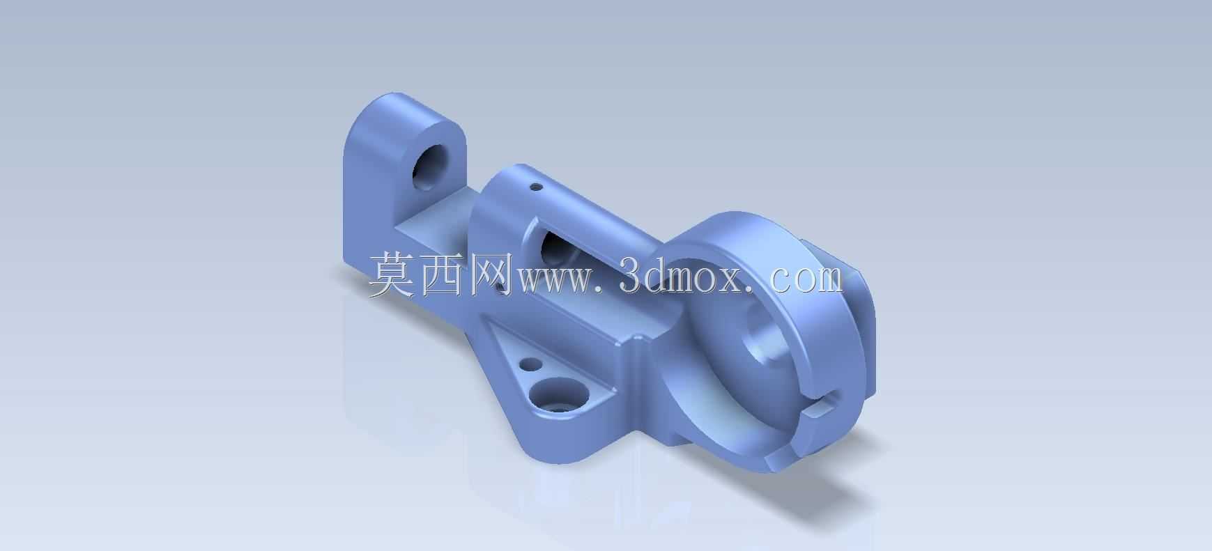 三维CAD基本练习/表盘固定器/Receptáculo de Cuadrante/Autodesk Inventor Pro