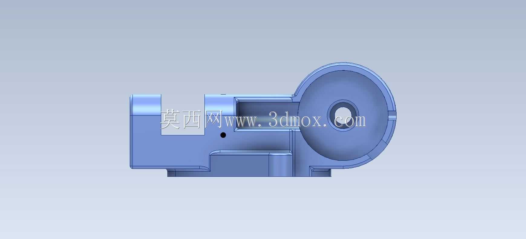 三维CAD基本练习/表盘固定器/Receptáculo de Cuadrante/Autodesk Inventor Pro