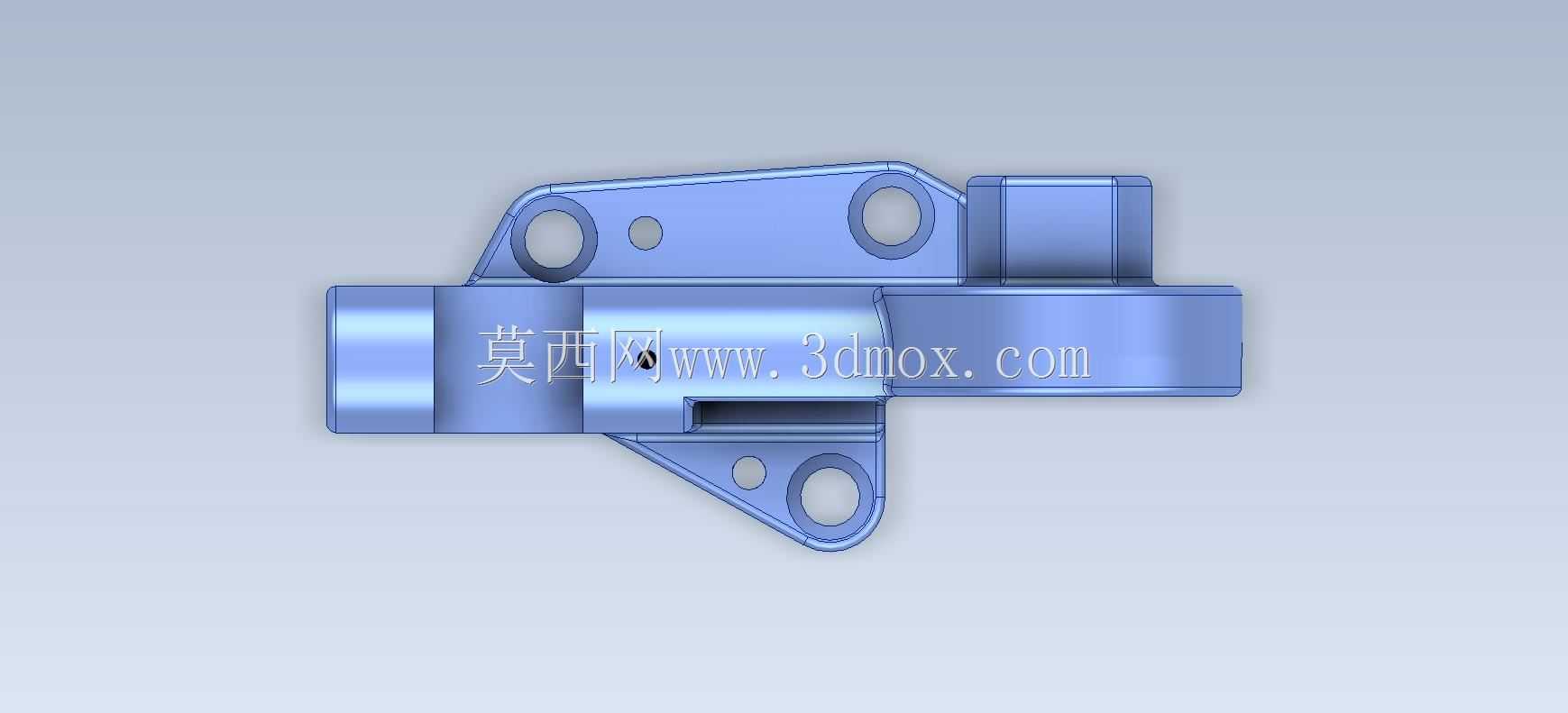 三维CAD基本练习/表盘固定器/Receptáculo de Cuadrante/Autodesk Inventor Pro