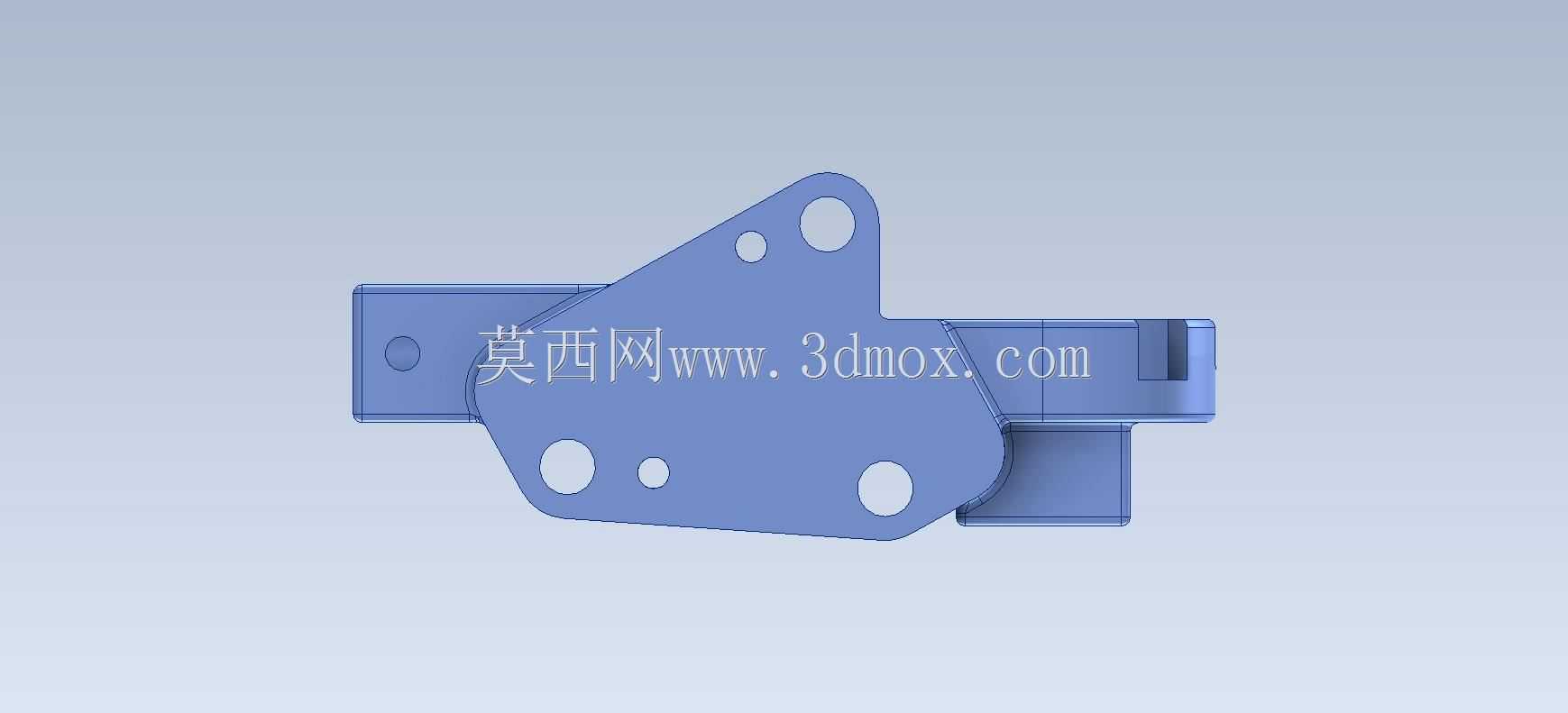 三维CAD基本练习/表盘固定器/Receptáculo de Cuadrante/Autodesk Inventor Pro