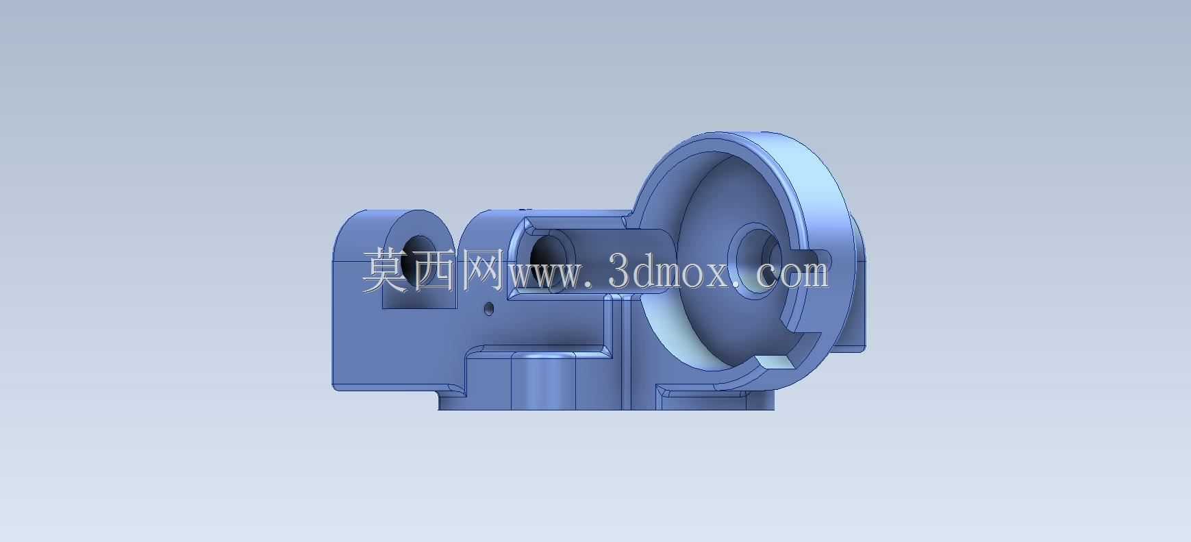三维CAD基本练习/表盘固定器/Receptáculo de Cuadrante/Autodesk Inventor Pro