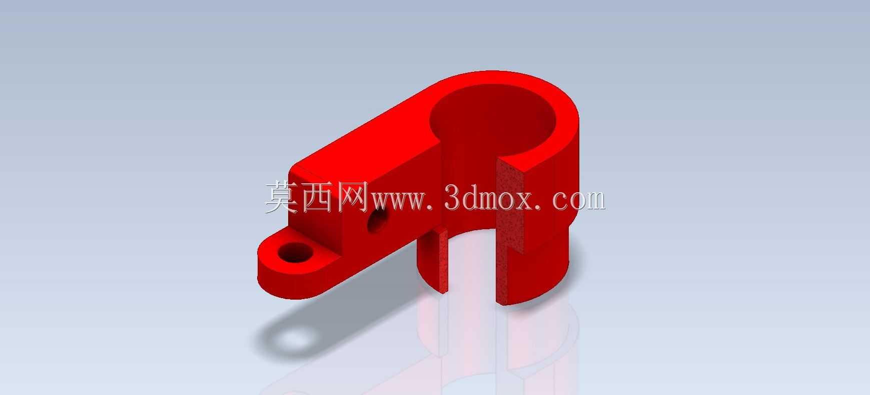 Studycadcam三维CAD练习571/缺口连接/Autodesk Inventor Pro