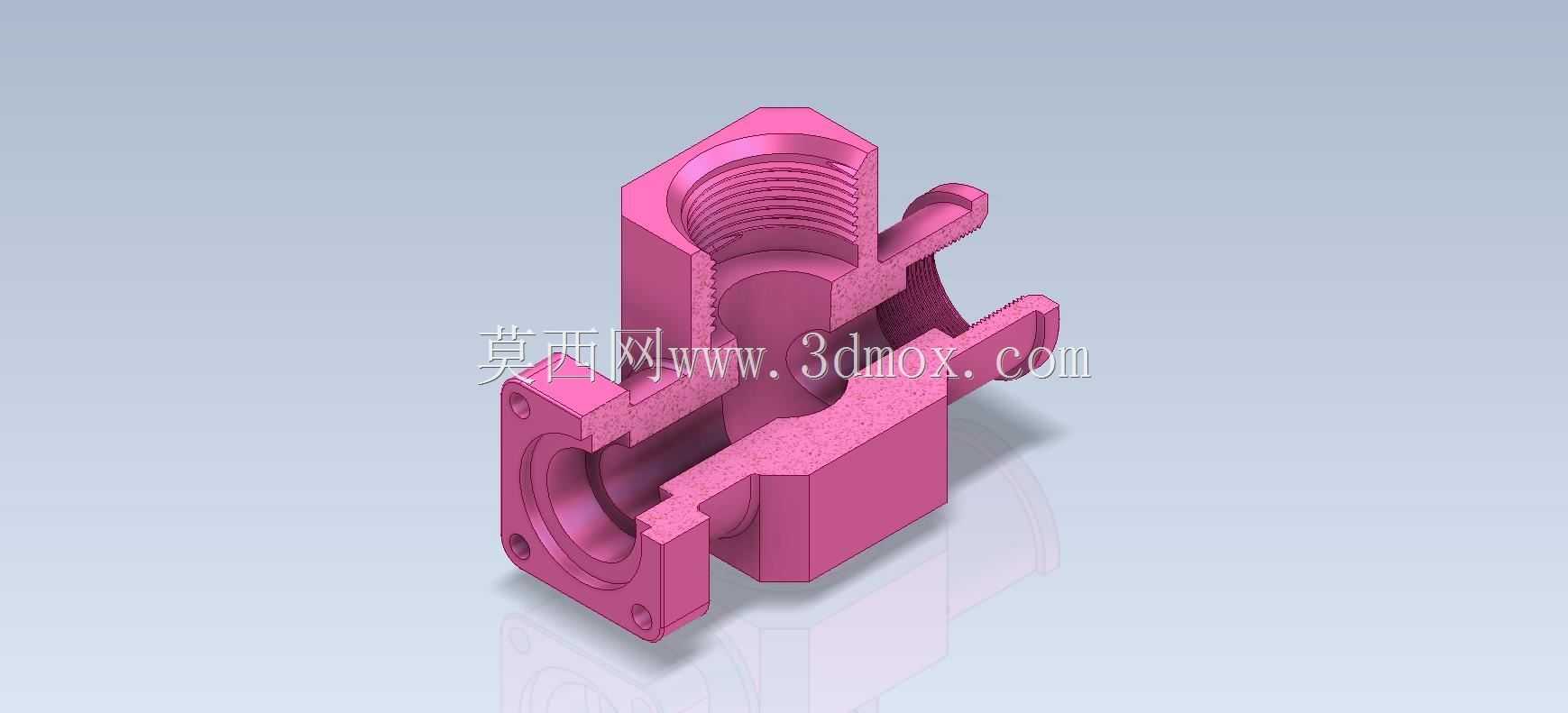 三维CAD基本练习阀体连接器/阀瓣连接器/水龙头/Grifo/Autodesk Inventor Pro