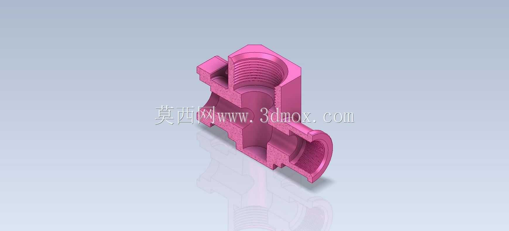 三维CAD基本练习阀体连接器/阀瓣连接器/水龙头/Grifo/Autodesk Inventor Pro