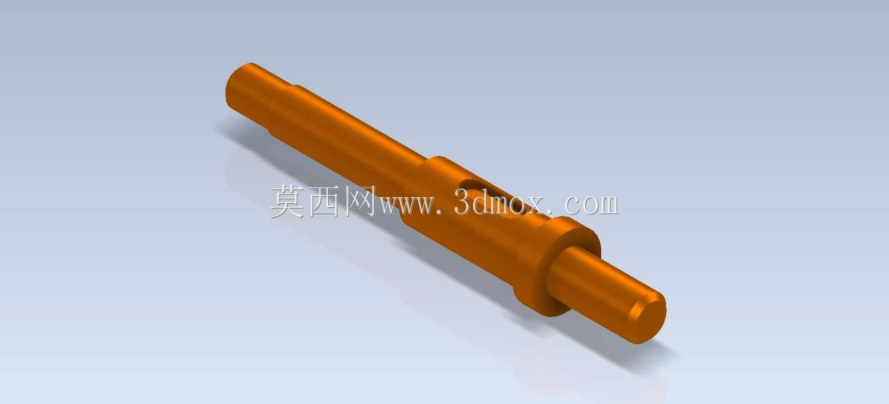 三维CAD基本练习/轴/Autodesk Inventor Pro