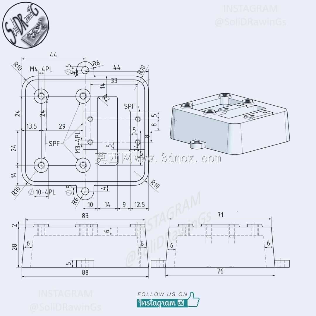 三维CAD基本练习/Autodesk Inventor Pro