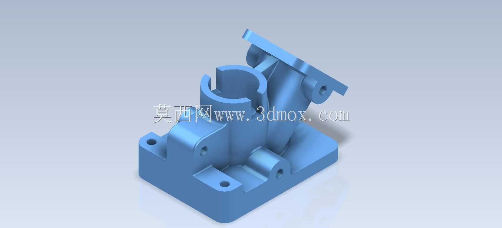 ��άCAD������ϰ/���֧��/Soporte de tubo acodado/Autodesk Inventor Pro