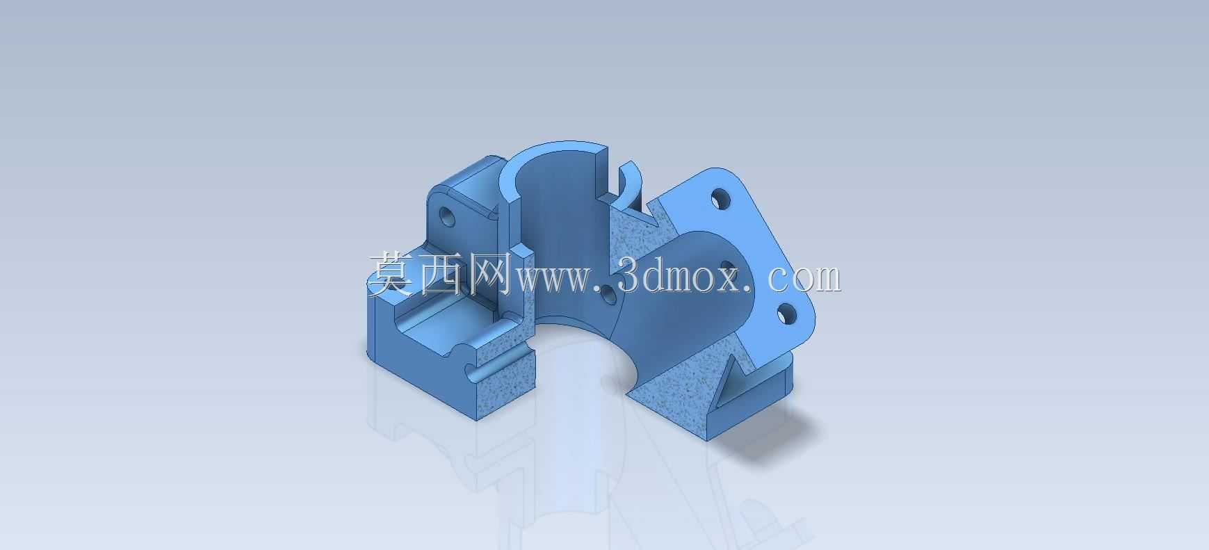 ��άCAD������ϰ/���֧��/Soporte de tubo acodado/Autodesk Inventor Pro