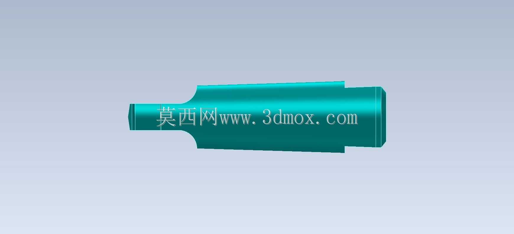 Studycadcam三维CAD练习546/Morse锥柄/Autodesk Inventor Pro