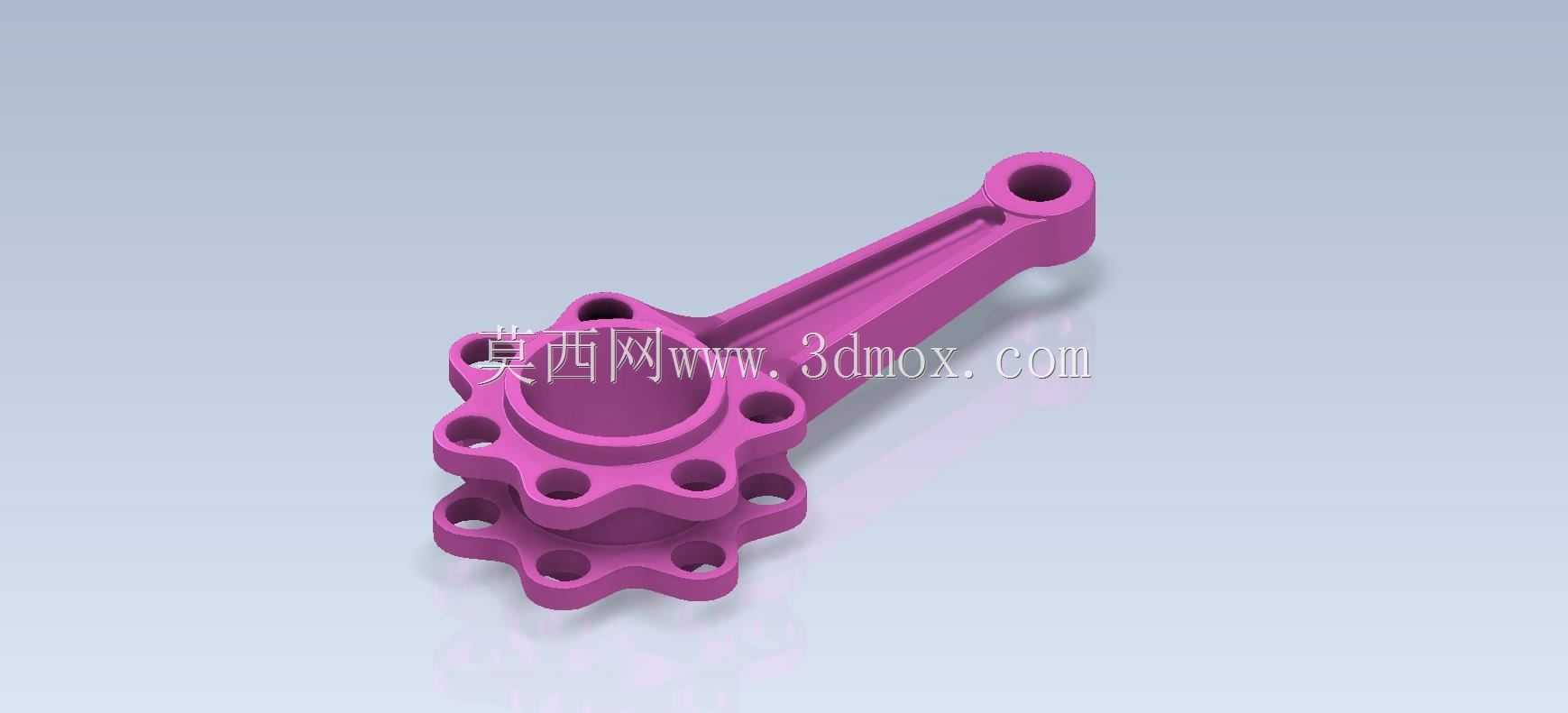 Studycadcam 3D CAD T.Carreras Soto,收藏20/Master Connecting Rod/T.Carreras Sodo,colección 20/Biela madre/Autodesk Inv