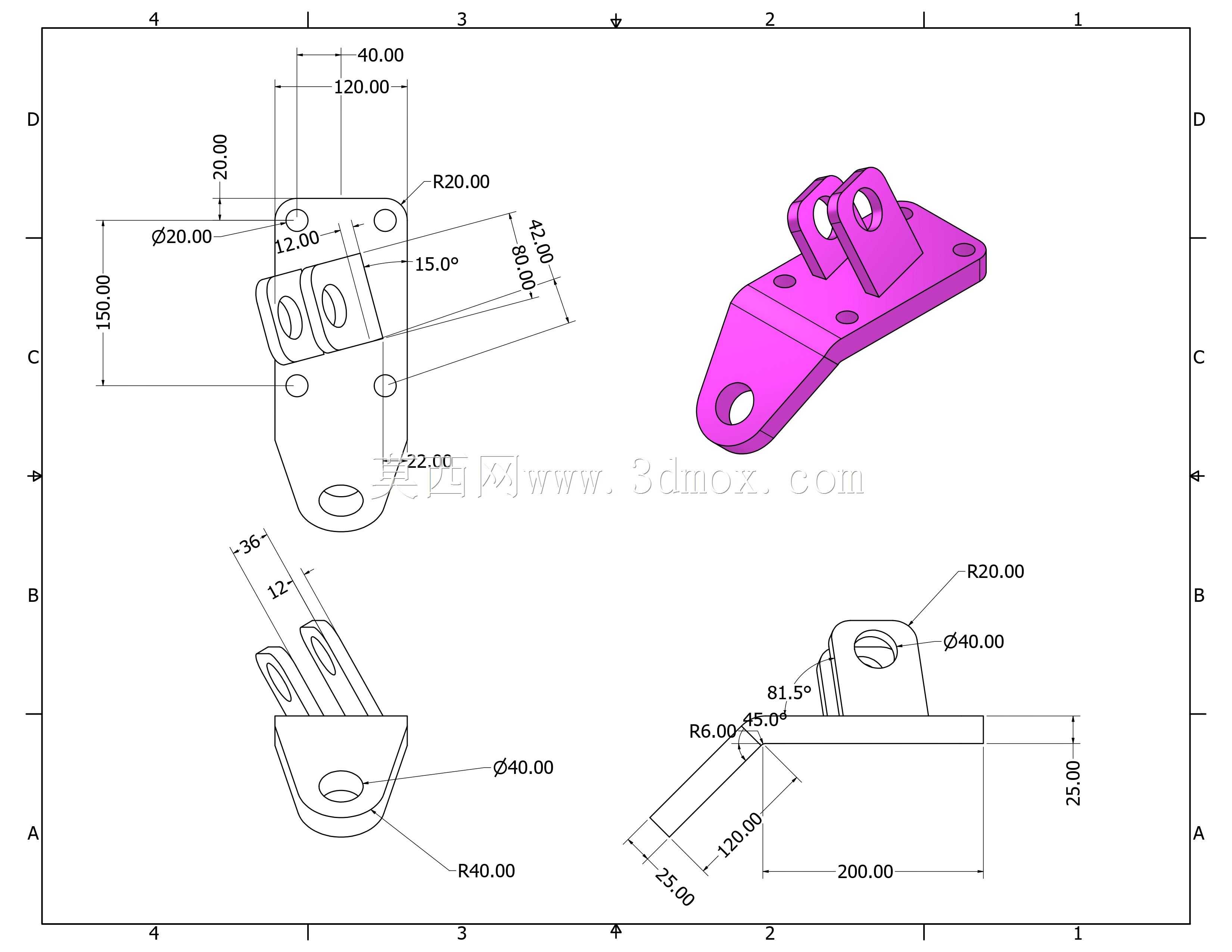 ��άCAD������ϰ/Autodesk Inventor Pro