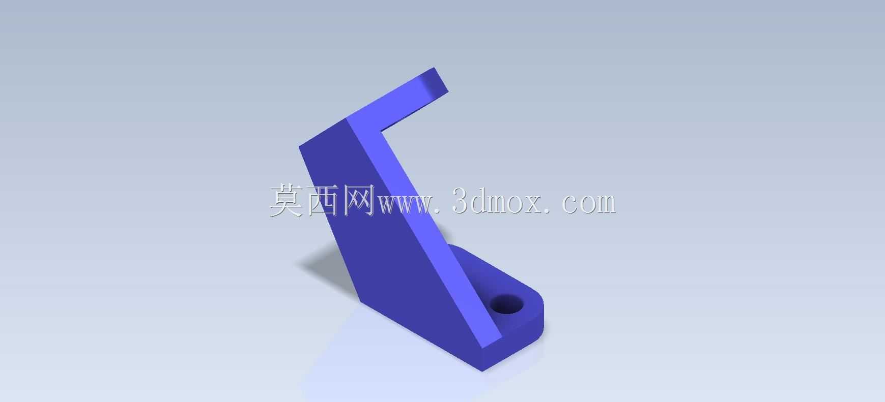 Studycadcam三维CAD练习540/固定支架/Autodesk Inventor Pro