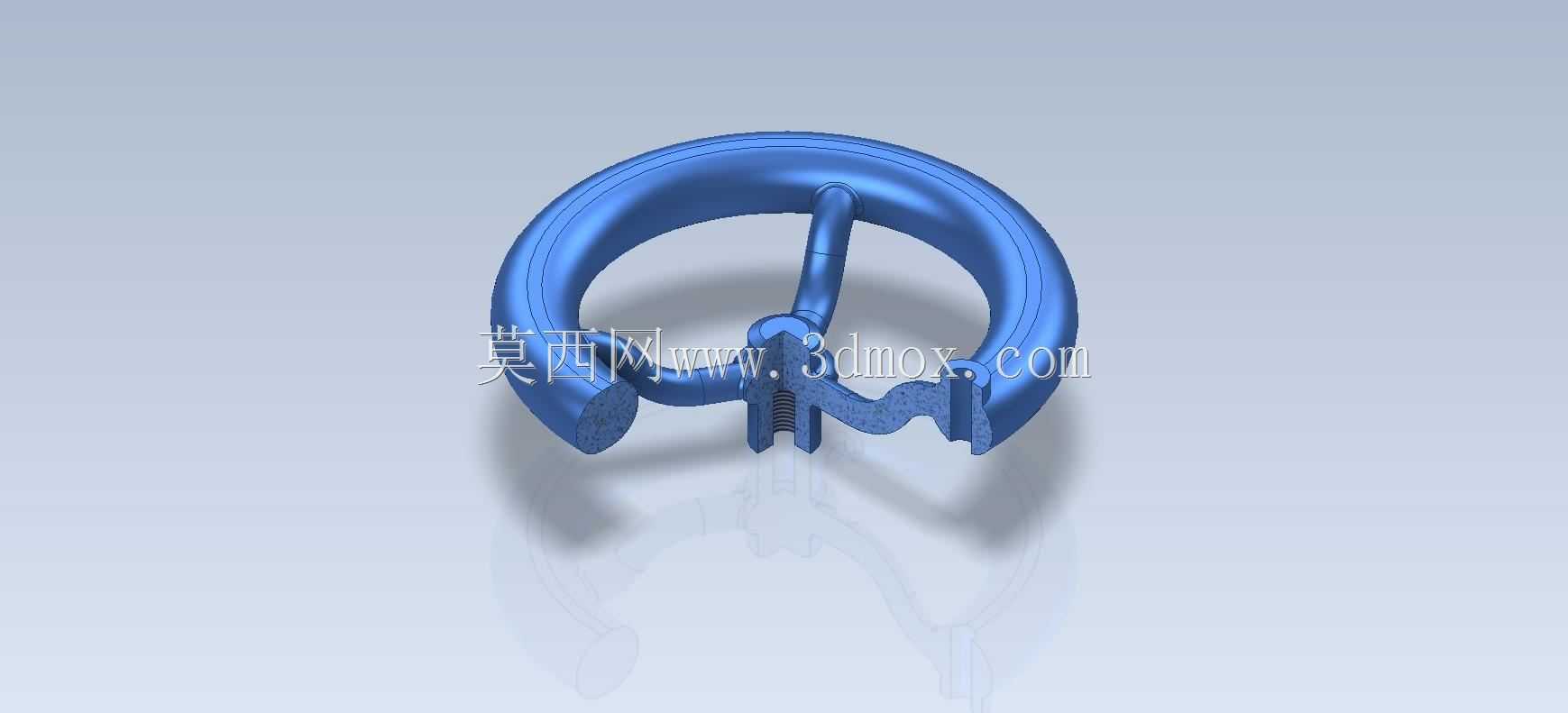 Studycadcam三维CAD练习539/方向盘/Volante/Autodesk Inventor Pro