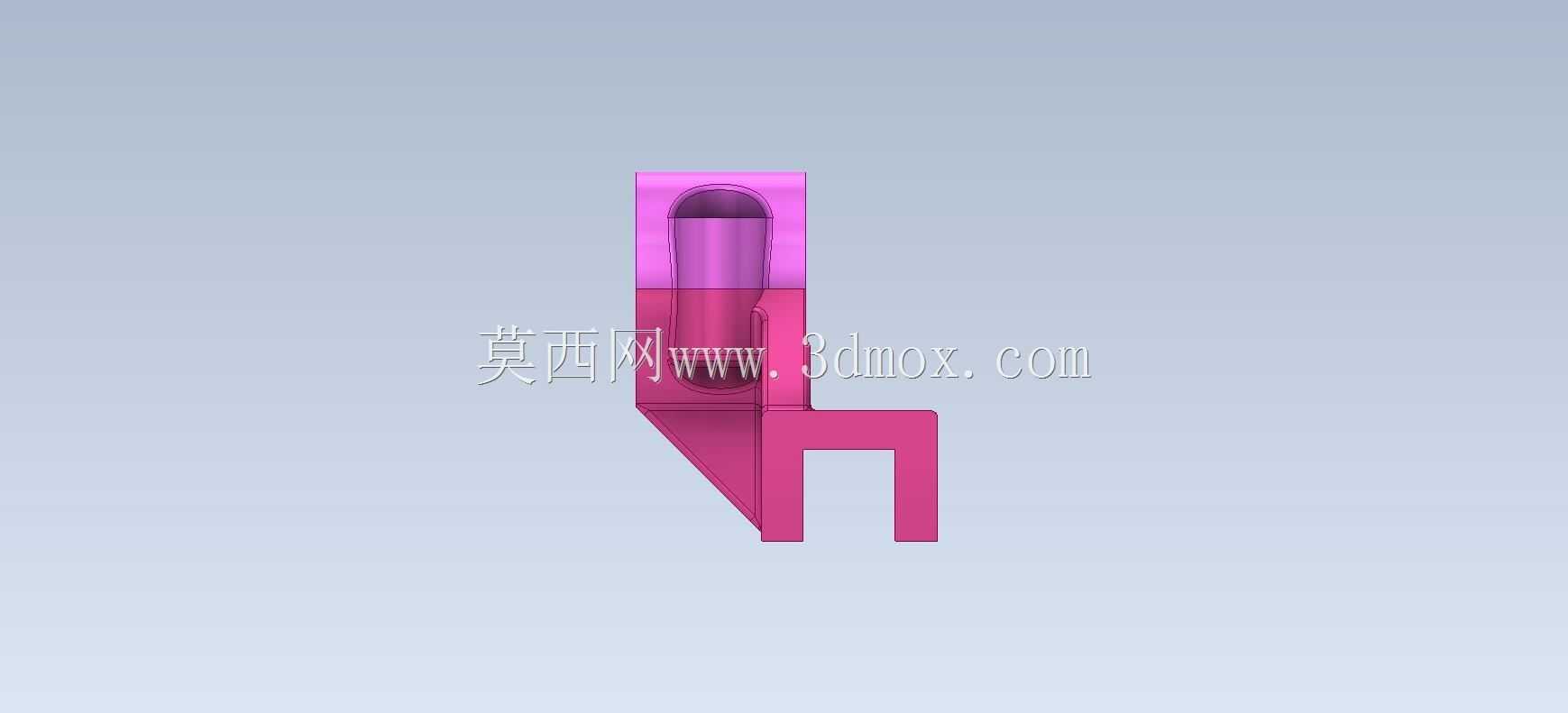 三维CAD基本练习/支架滑动/Corredera de Reja//Autodesk Inventor Pro