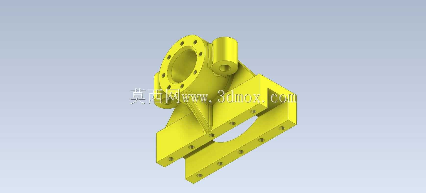 Studycadcam��άCAD��ϰ536/֧�ܻ���/Corredera de reja/Autodesk Inventor Pro
