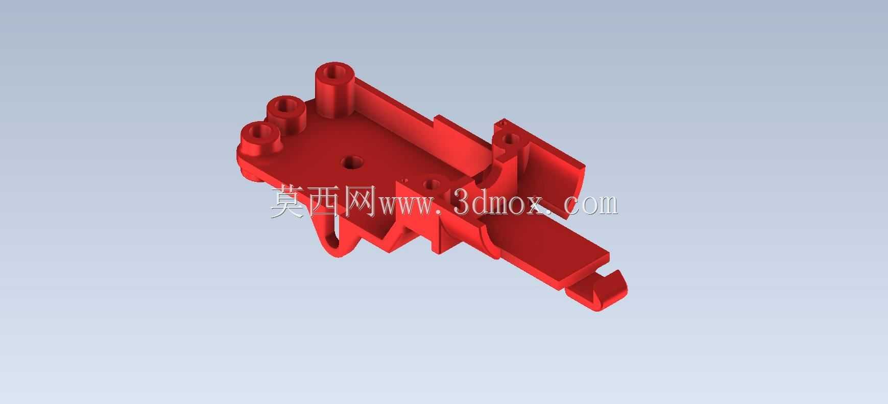 3D CAD基本练习/变速箱侧盖/立体造型侧边/Autodesk Inventor Pro