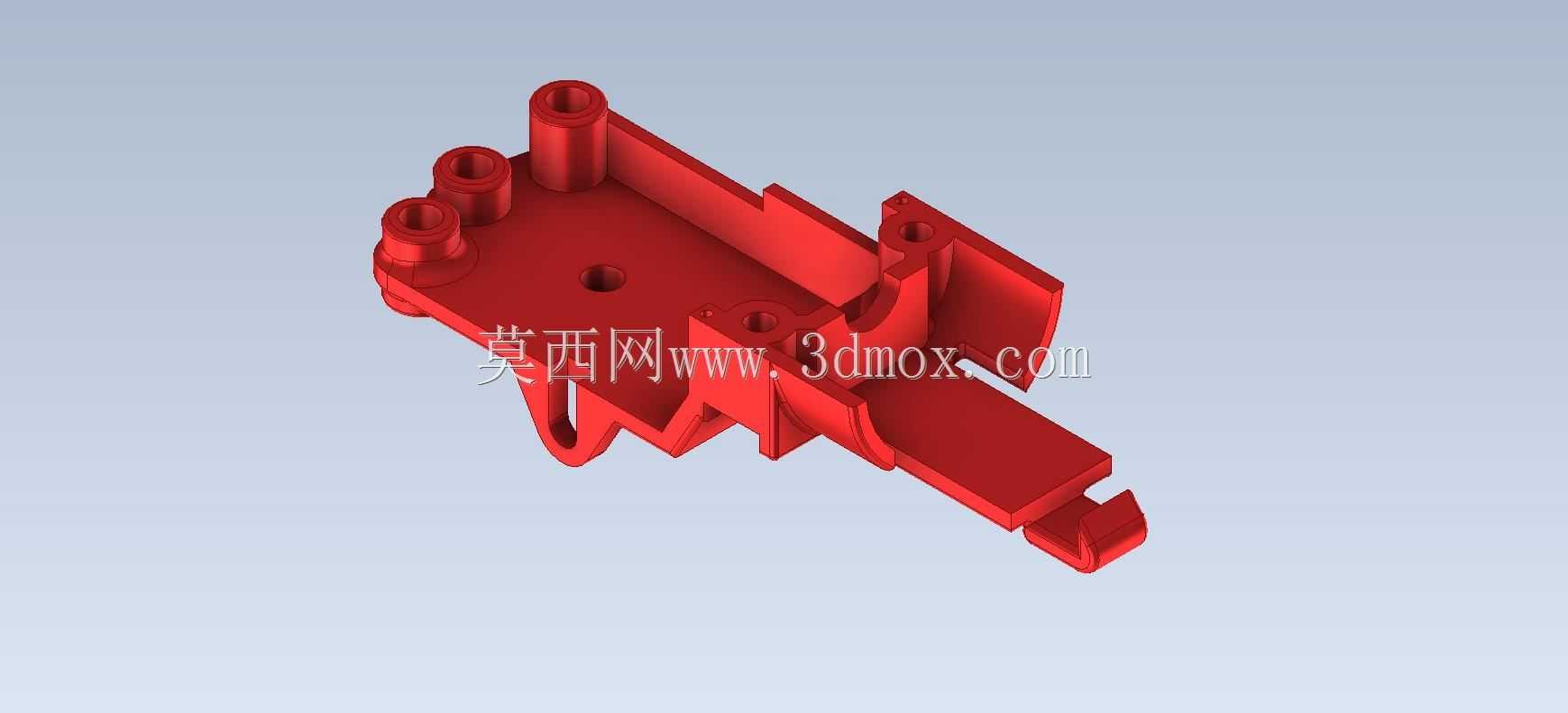 3D CAD基本练习/变速箱侧盖/立体造型侧边/Autodesk Inventor Pro