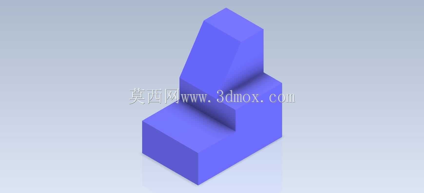 Studycadcam三维CAD练习528 B/Autodesk Inventor Pro