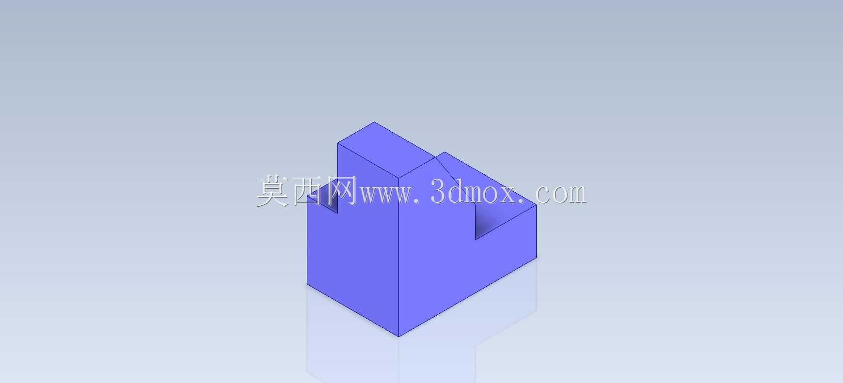 Studycadcam三维CAD练习528 B/Autodesk Inventor Pro
