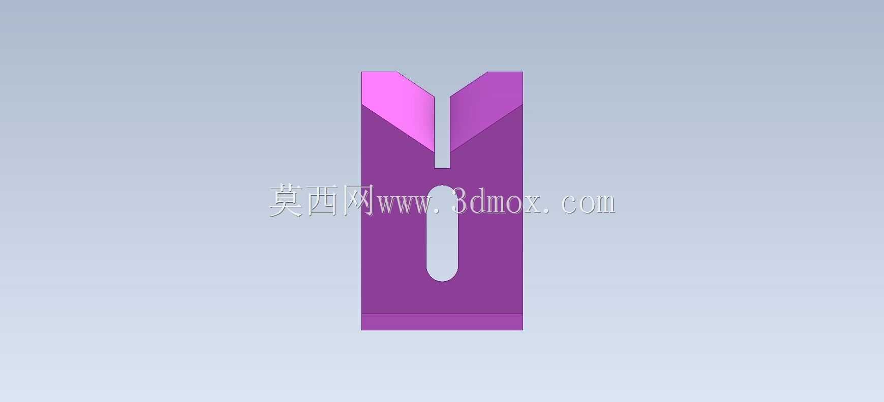 Studycadcam三维CAD练习528 A/定心块/Autodesk Inventor Pro