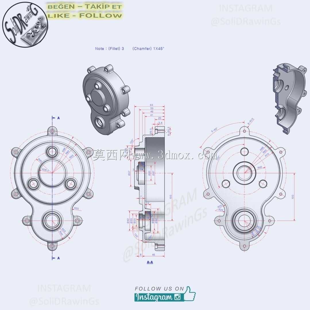 三维CAD基本练习/封面/Autodesk Inventor Pro