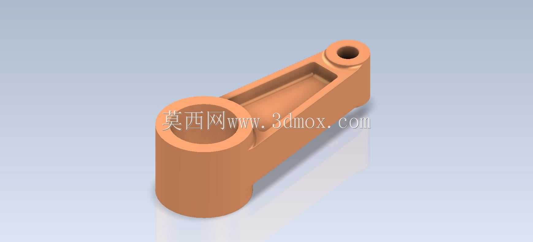 三维CAD基本练习/简单连杆/Biela Simple/Autodesk Inventor Pro