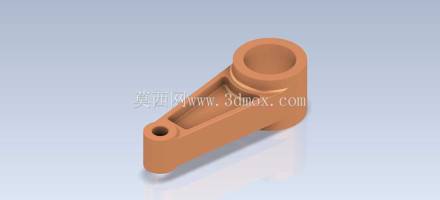 三维CAD基本练习/简单连杆/Biela Simple/Autodesk Inventor Pro