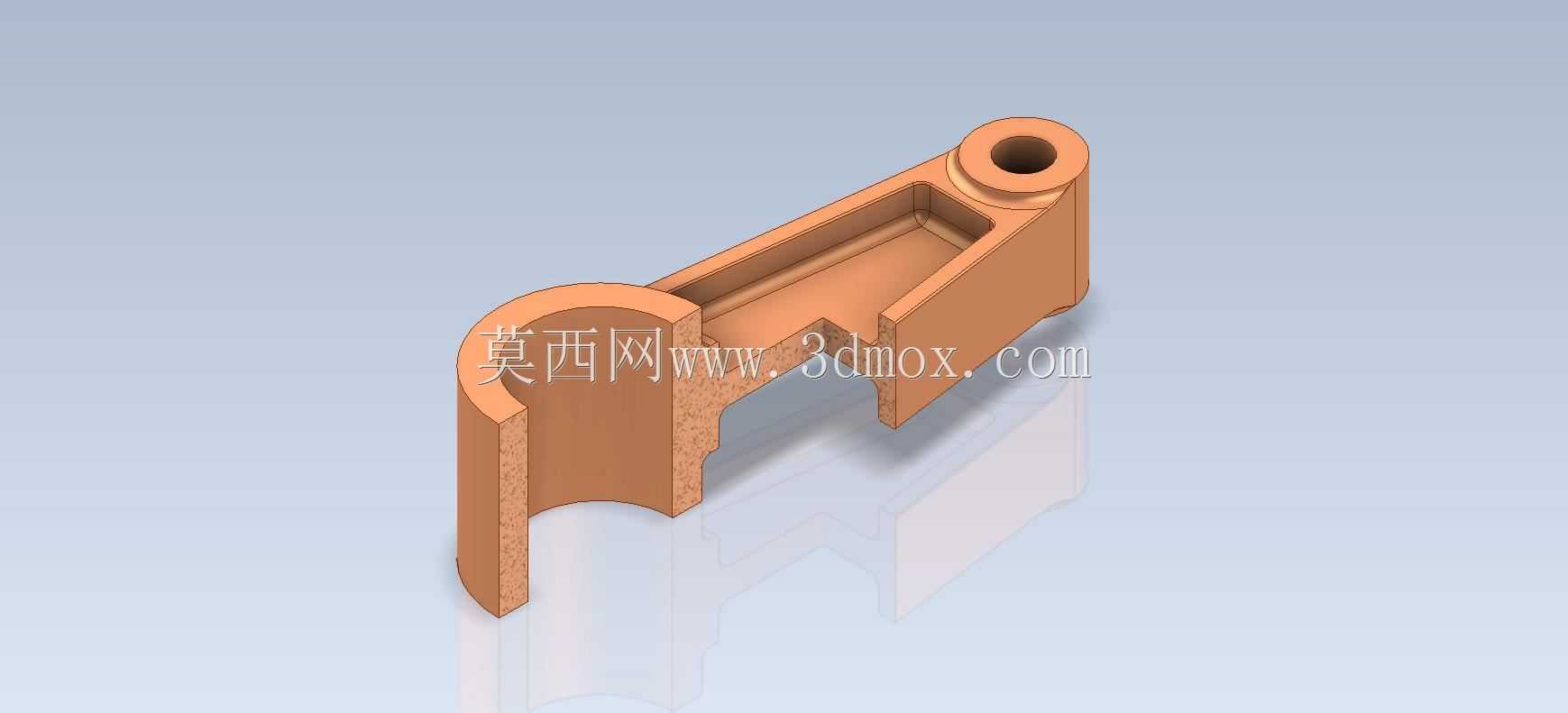 三维CAD基本练习/简单连杆/Biela Simple/Autodesk Inventor Pro