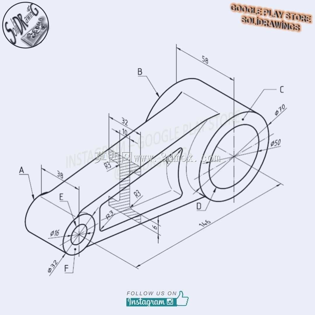 三维CAD基本练习/简单连杆/Biela Simple/Autodesk Inventor Pro