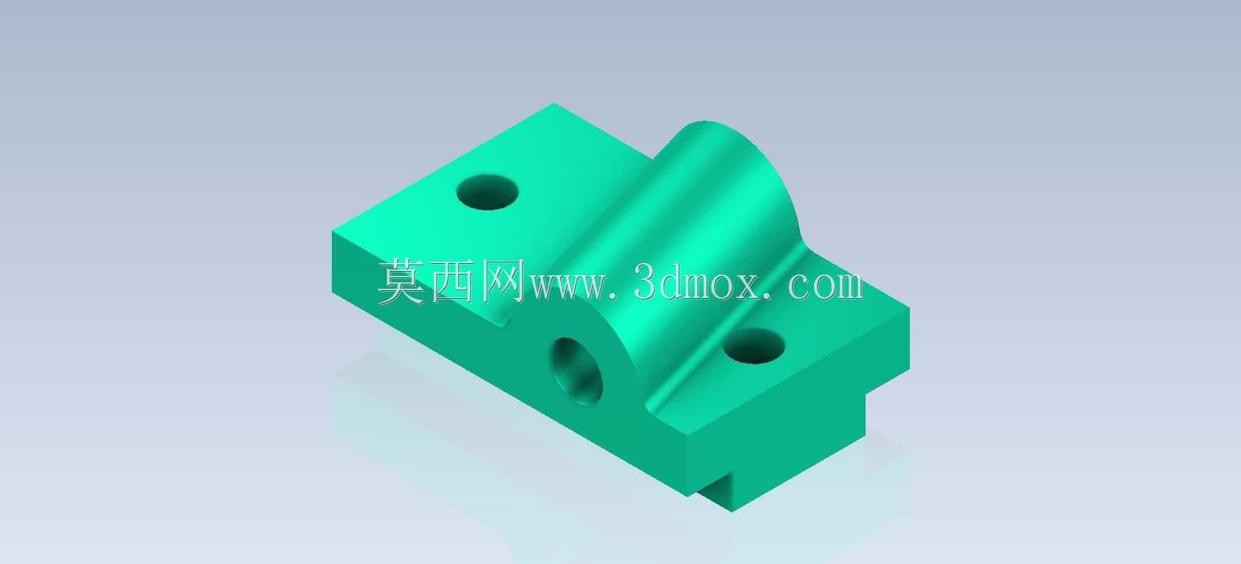 Studycadcam三维CAD练习520 A/角轴承//Autodesk Inventor Pro