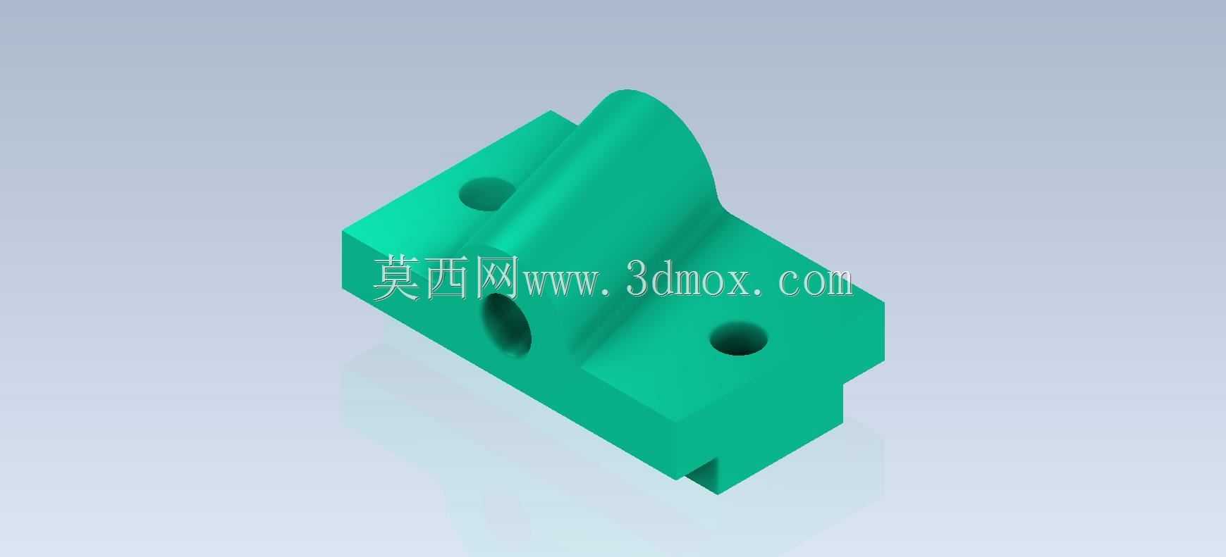 Studycadcam三维CAD练习520 A/角轴承//Autodesk Inventor Pro