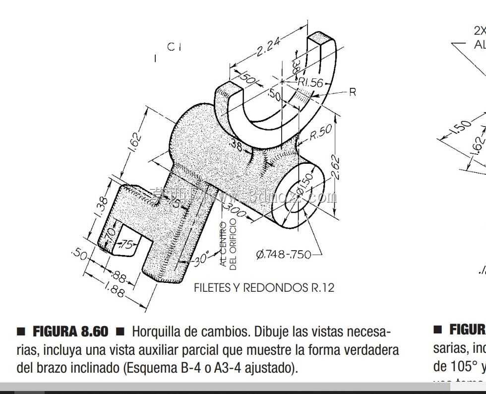 3D CAD������ϰ/������/Horquilla de cambios/Autodesk Inventor Pro