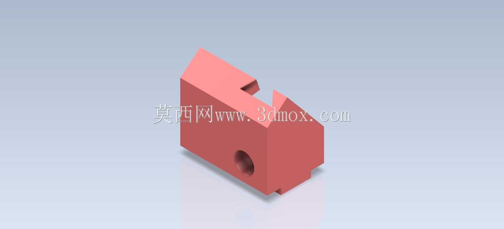 3D CAD基本练习/可调节止动块/Tope可调节/Autodesk Inventor Pro