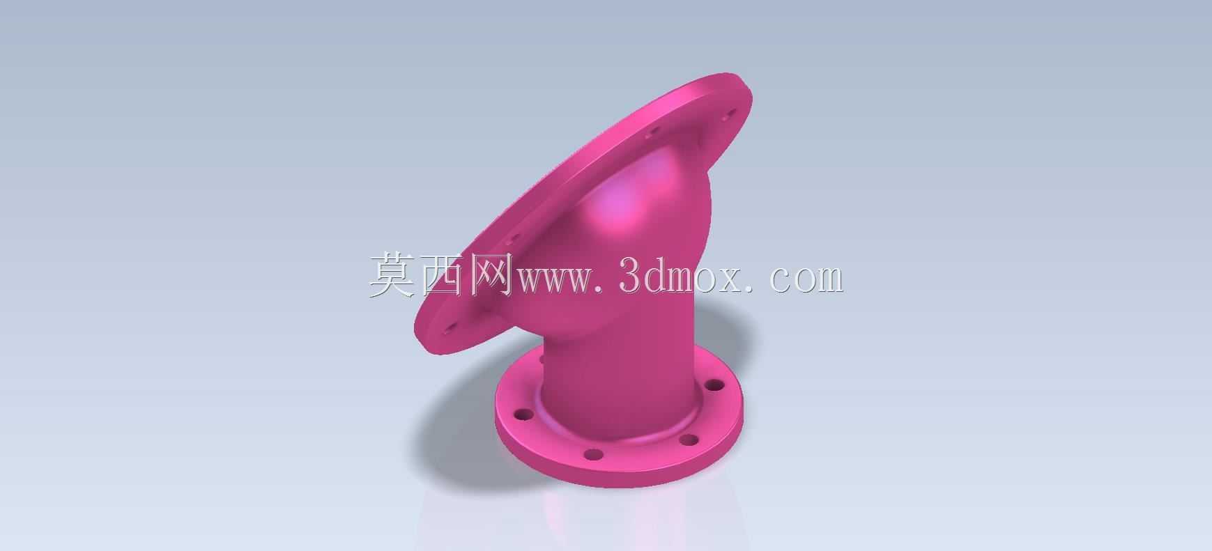 三维CAD基本练习/\“圆顶法兰管”/Autodesk Inventor Pro